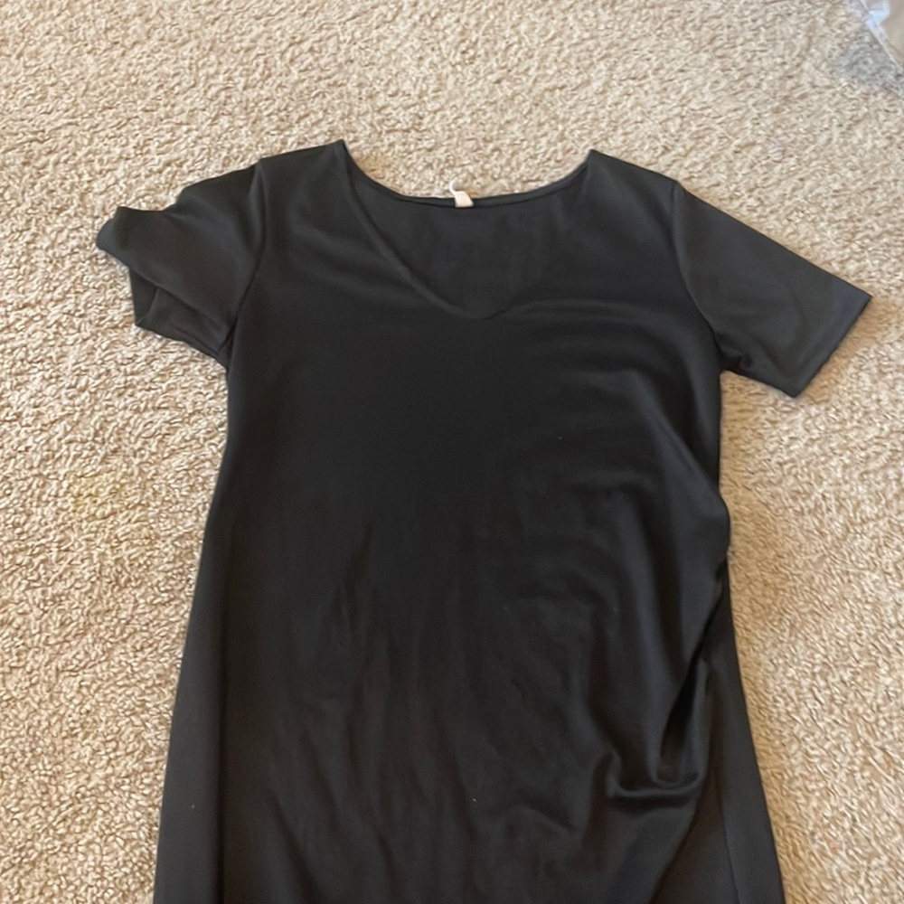 Black Maternity Dress